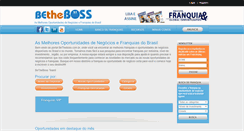 Desktop Screenshot of betheboss.com.br